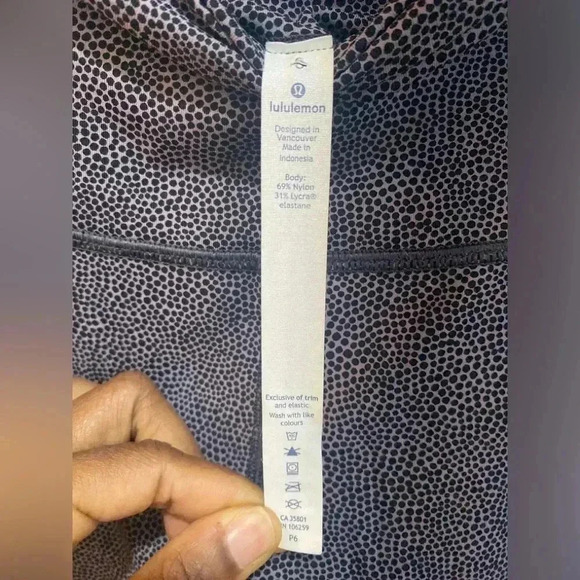 Lululemon‎ Wunder Under Crop High-rise 21” Inseam Size 6 Full on Luxtreme - Picture 8 of 10